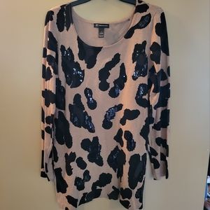 INC animal print tunic top (Large)